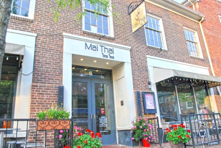 Mai Thai — Thai restaurant event space in Old Town, Alexandria, VA