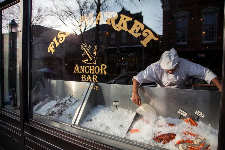 The Fish Market — Seafood restaurant event space in Old Town, Alexandria, VA